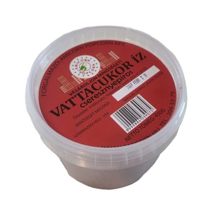 VATTACUKOR alapanyag  -  cseresznyepiros színű